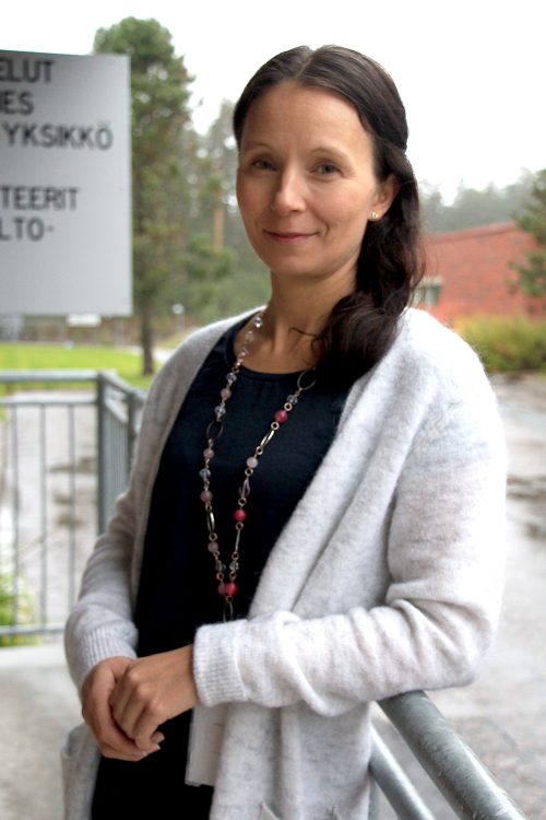 Kuva: Asiakaspalvelun erityisasintuntija Sanna Mäkynen